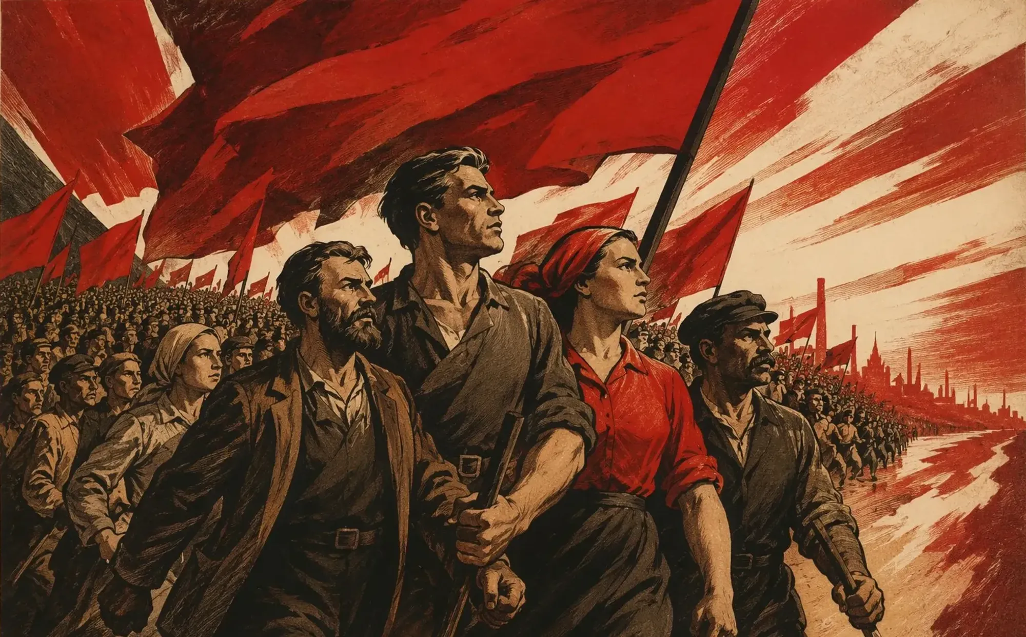 La marcha de los pueblos
